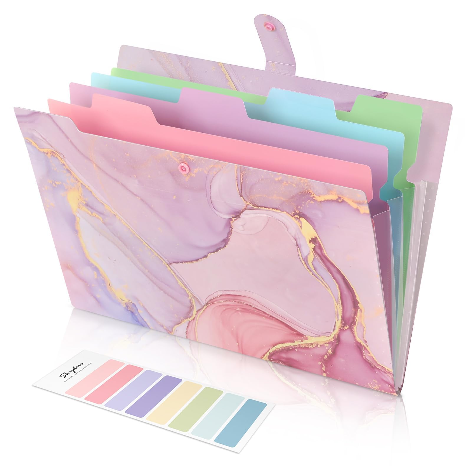 A4 Modern Marble Stylish File Folder