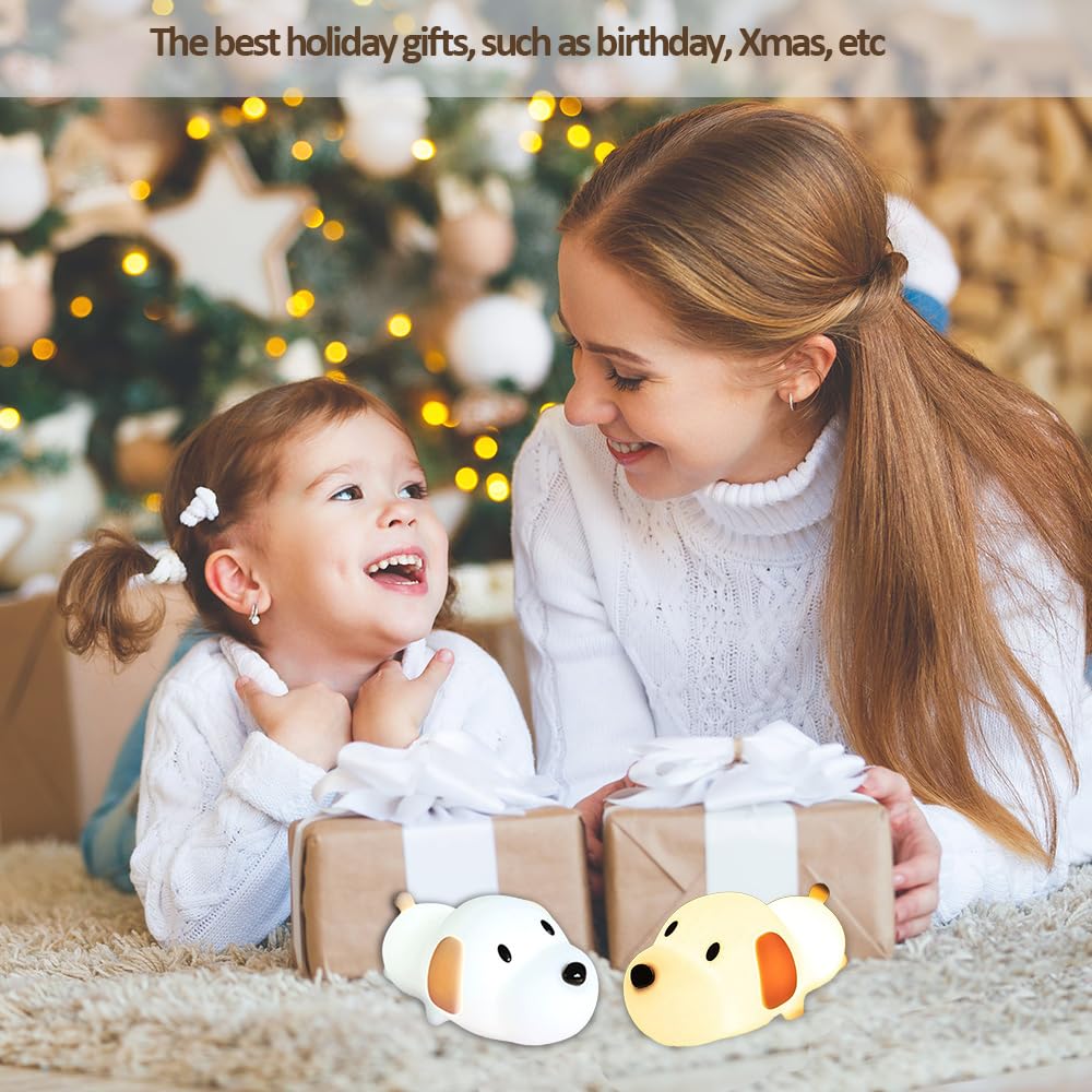 Cuddle with Light – Puppy Silicone Night Lamp