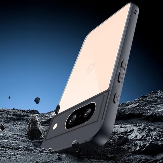 Hybrid Shockproof silicone transparent Case for Google Pixel 8a