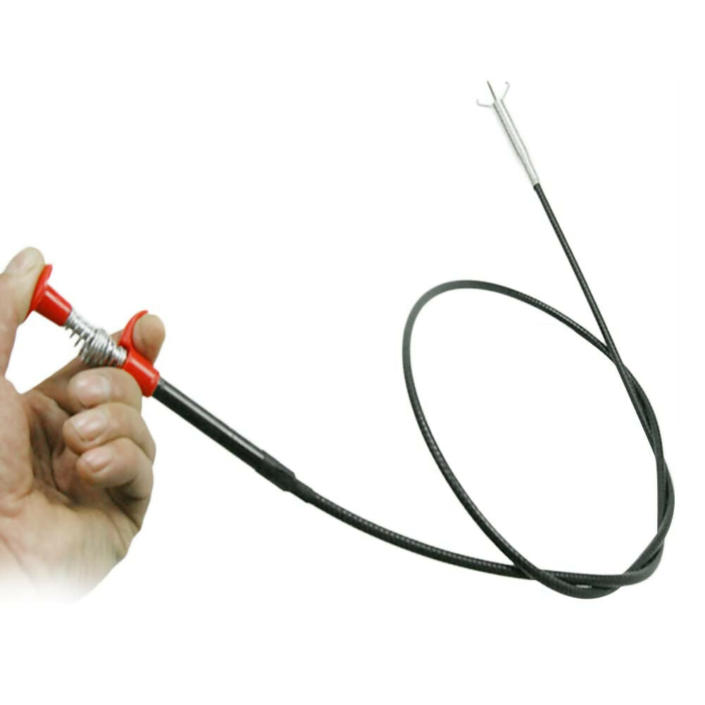 Stainless Steel Hair Catching Claw Sewer Dredge Remover Tool (160 cm)