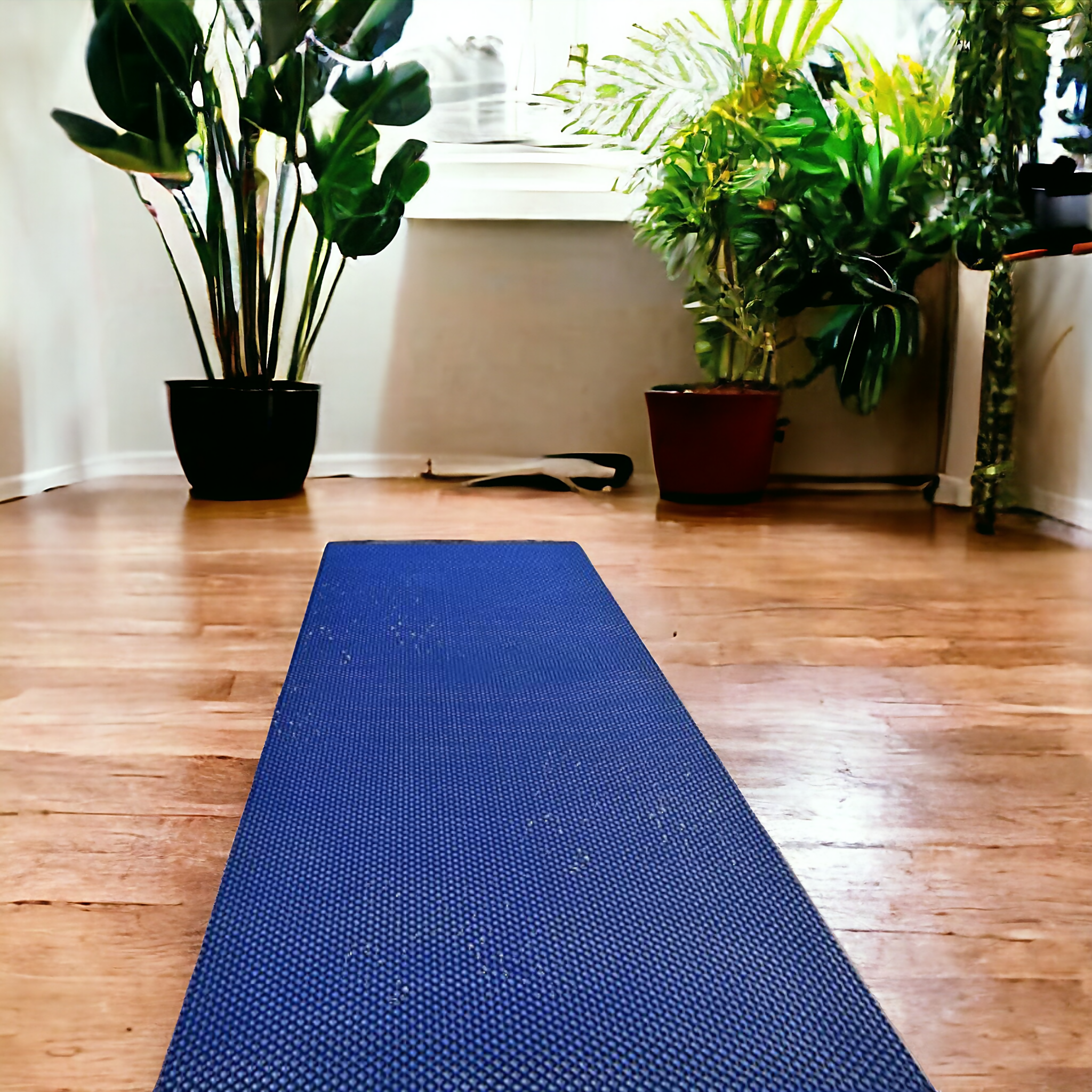 Mopak Snake Mat Blue Anti-Skid Doormat (1.5 x 2 ft)