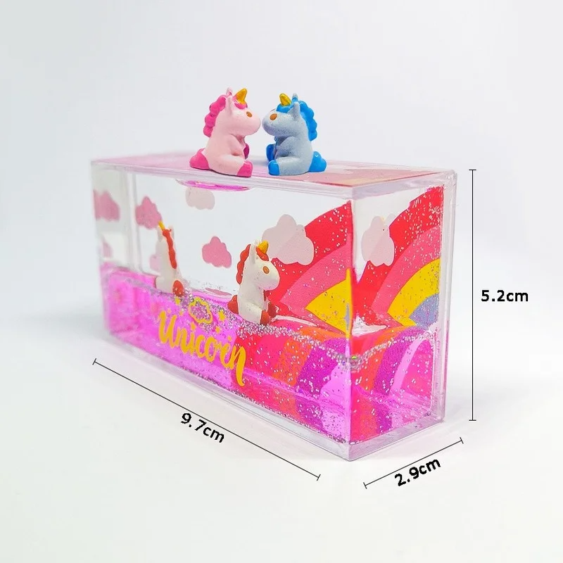 Magical Floating Unicorn Showcase Ornament