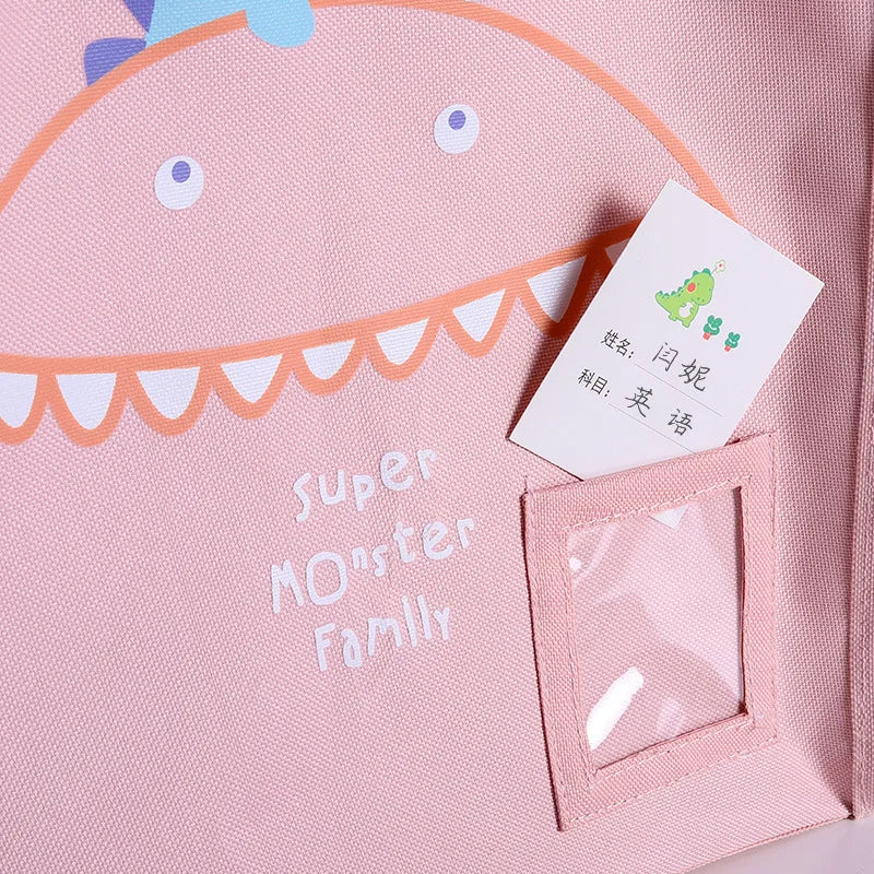 Cute Cartoon Theme Tote Handbag/Tote Bag With Pocket