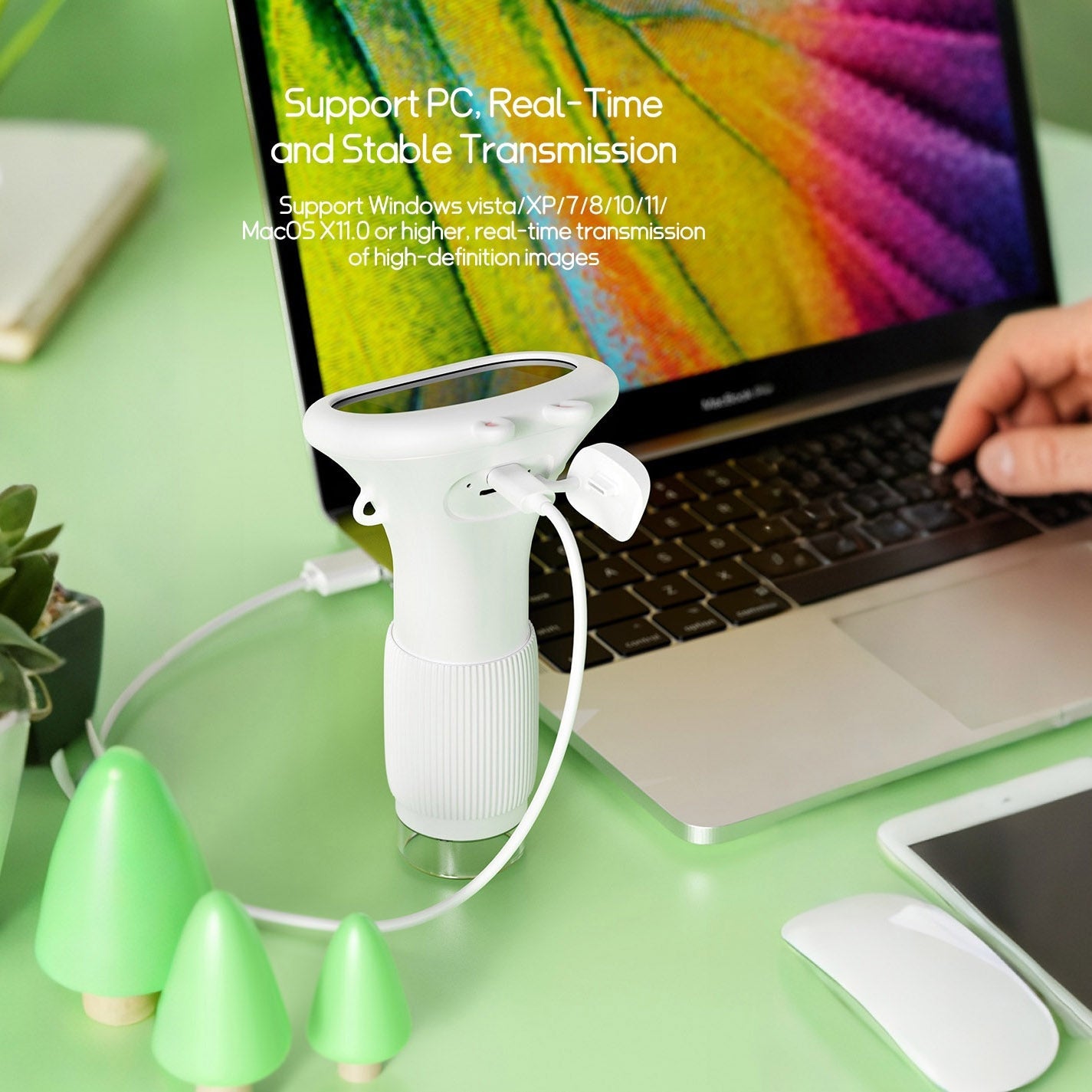 Explore the Micro World – 1000X Digital Zoom Microscope for Kids