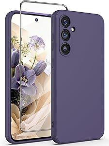 Deep Purple Original Camera Safe Silicone case for Samsung S25 Plus