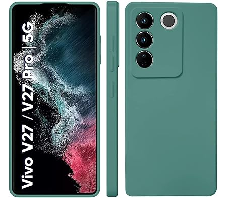 Dark Green Camera Original Silicone case for Vivo Y200
