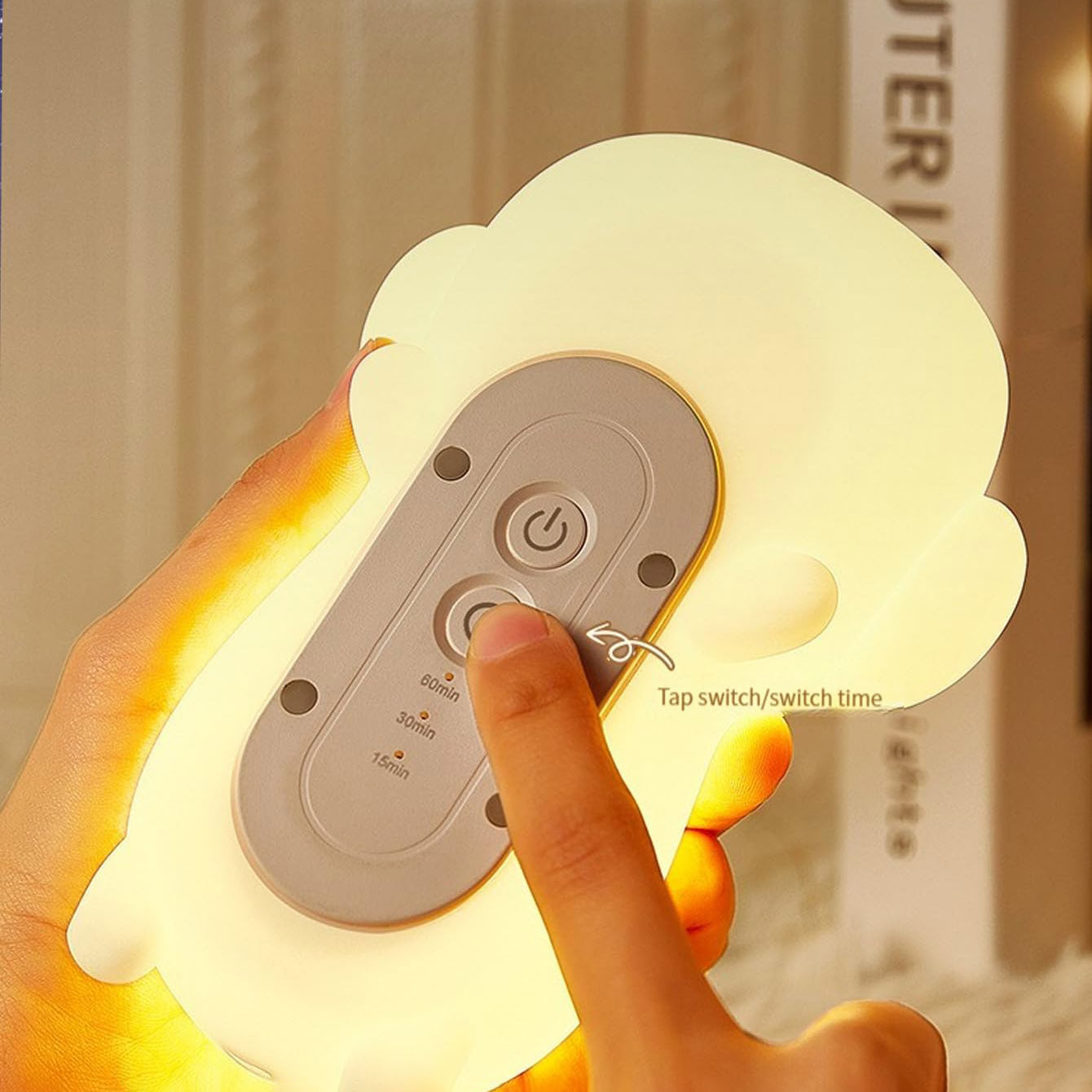 Cuddle with Light – Puppy Silicone Night Lamp