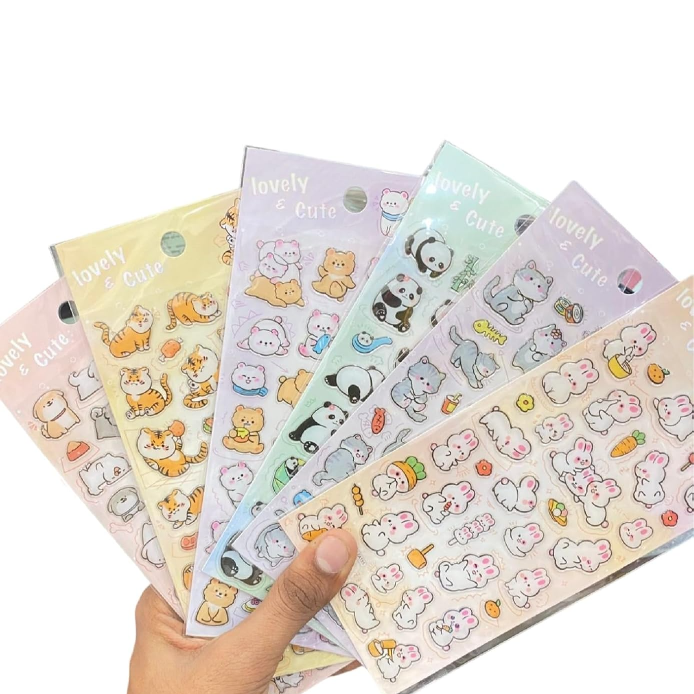 Wild & Cute Animal Stickers – Bring Your World to Life!