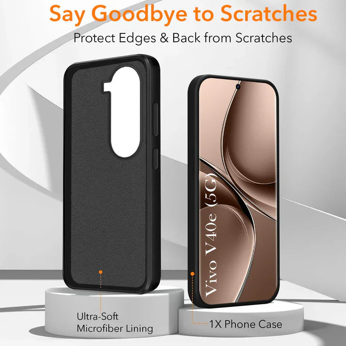 Black Wave Case for Vivo V40e