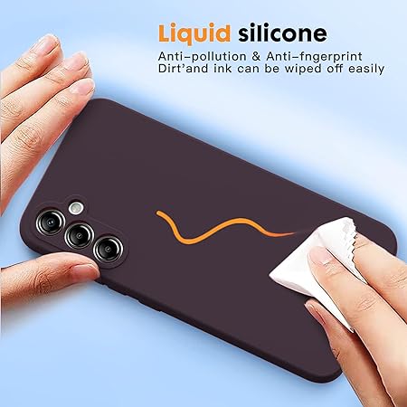 Mehroon Original Camera Safe Silicone case for Samsung S23 FE