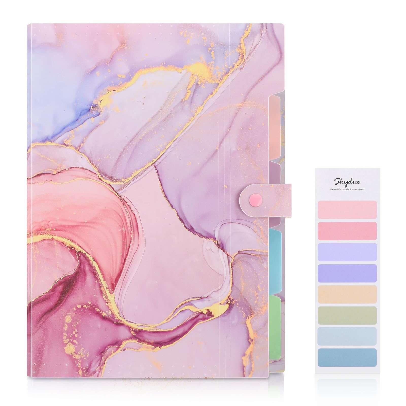 A4 Modern Marble Stylish File Folder