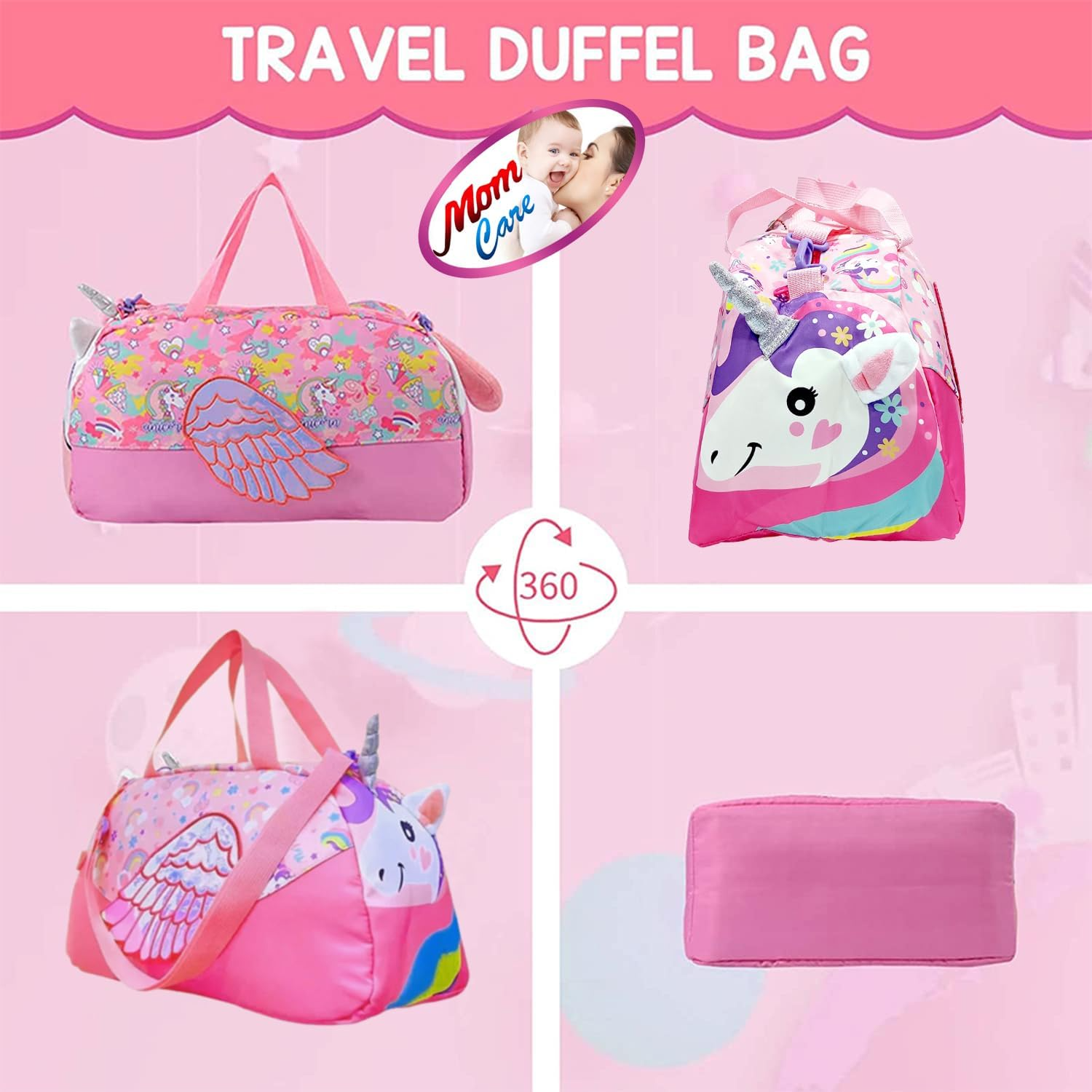 Premium 3D Travel Duffle Bag