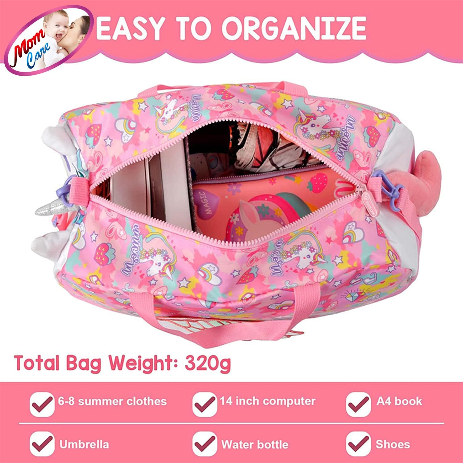 Premium 3D Travel Duffle Bag