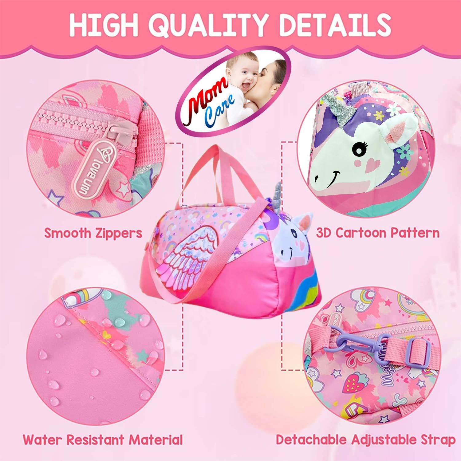 Premium 3D Travel Duffle Bag