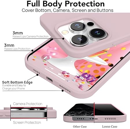Peach Original Silicone case for Apple Iphone 14 Pro Max