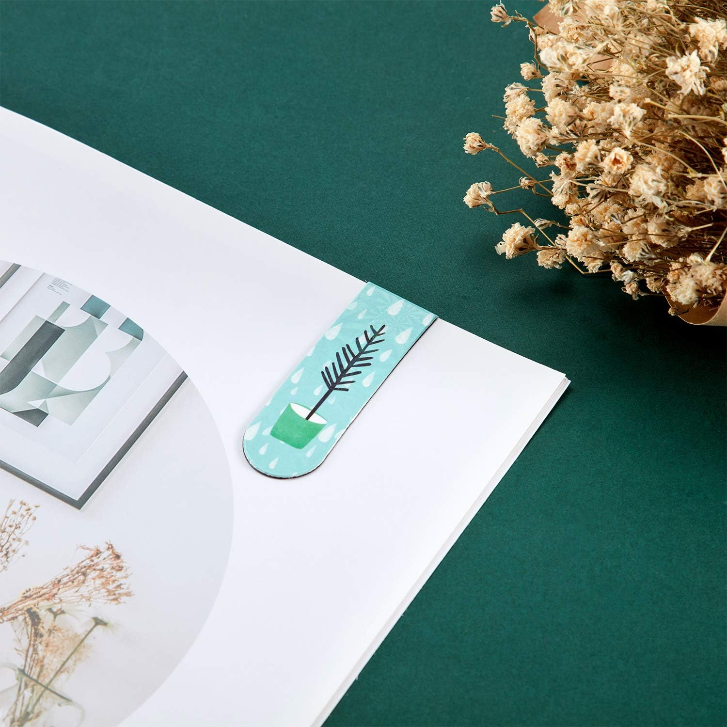 Cartoon Magnetic Bookmarks Set of 6