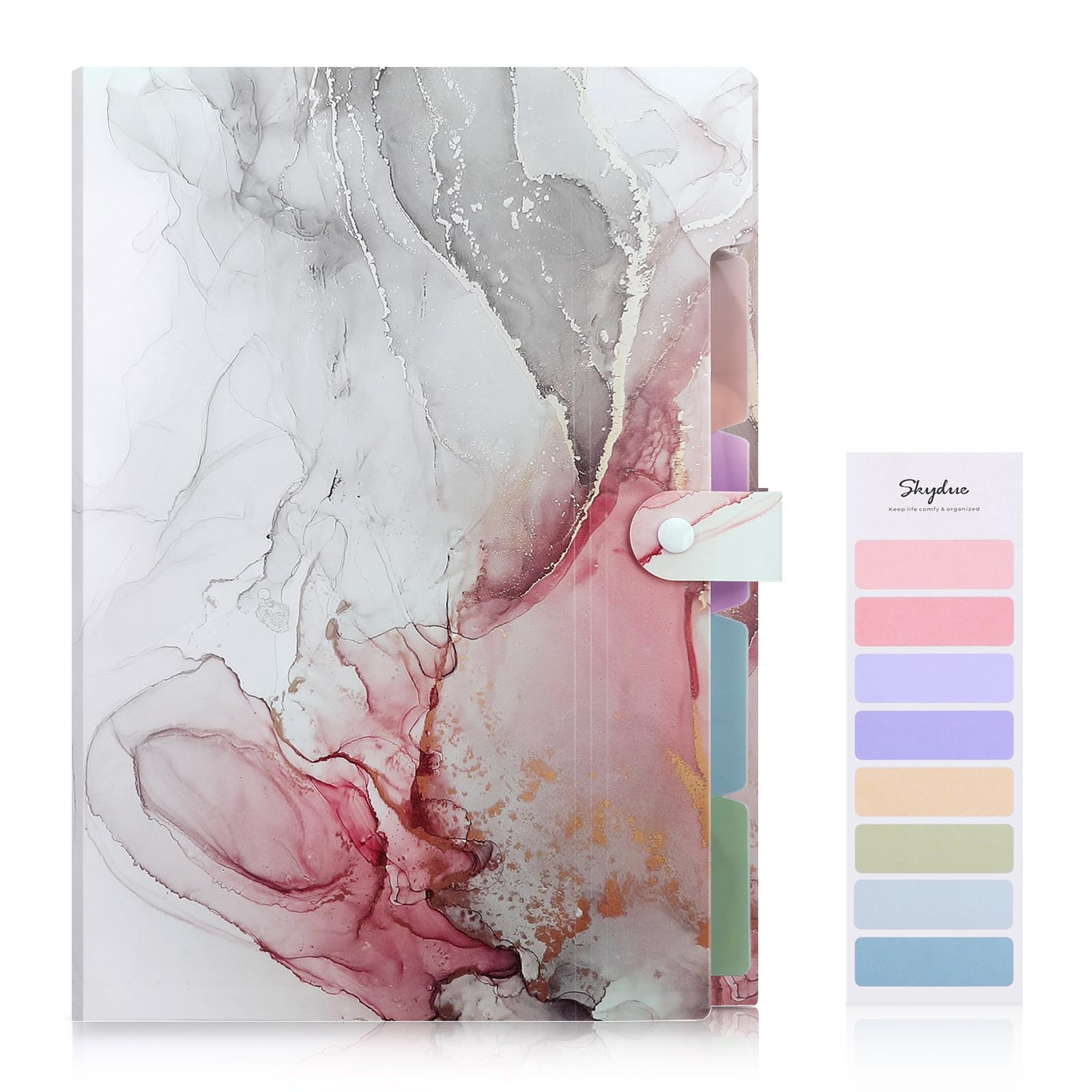 A4 Modern Marble Stylish File Folder