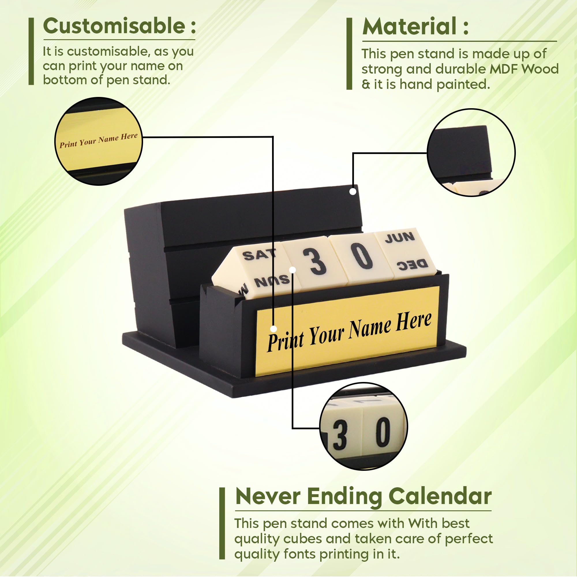 Elevate Your Gifting with Wooden Desk Organizer