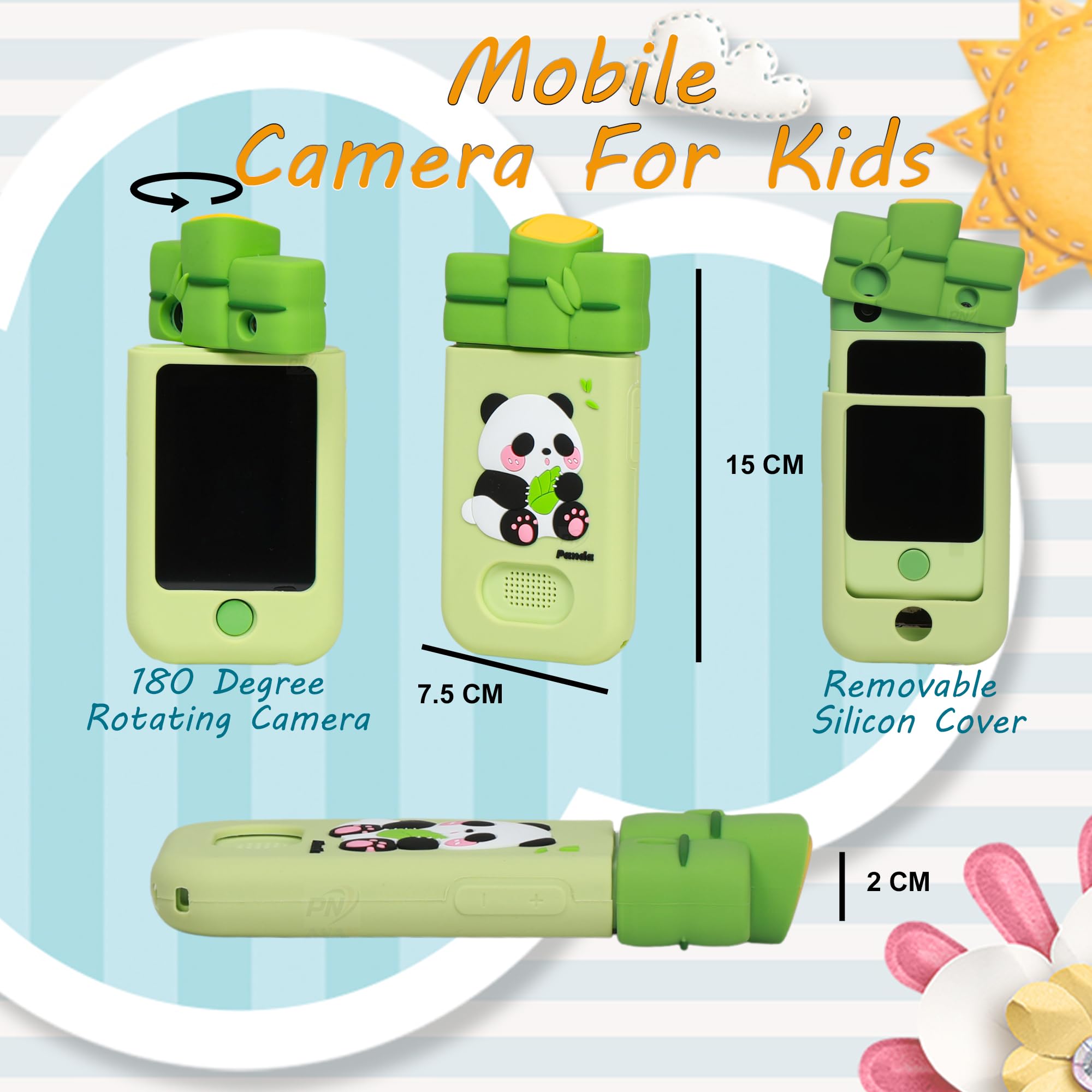 Smart Kids Digital Phone – Camera, Music & Education
