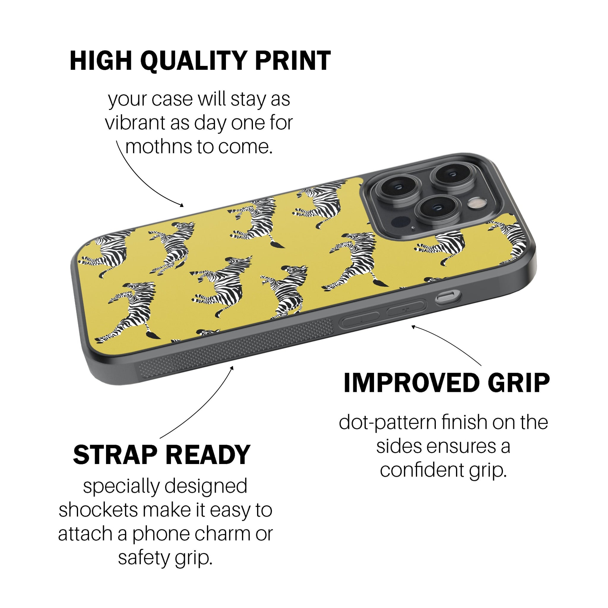 Zebra Phone Cover