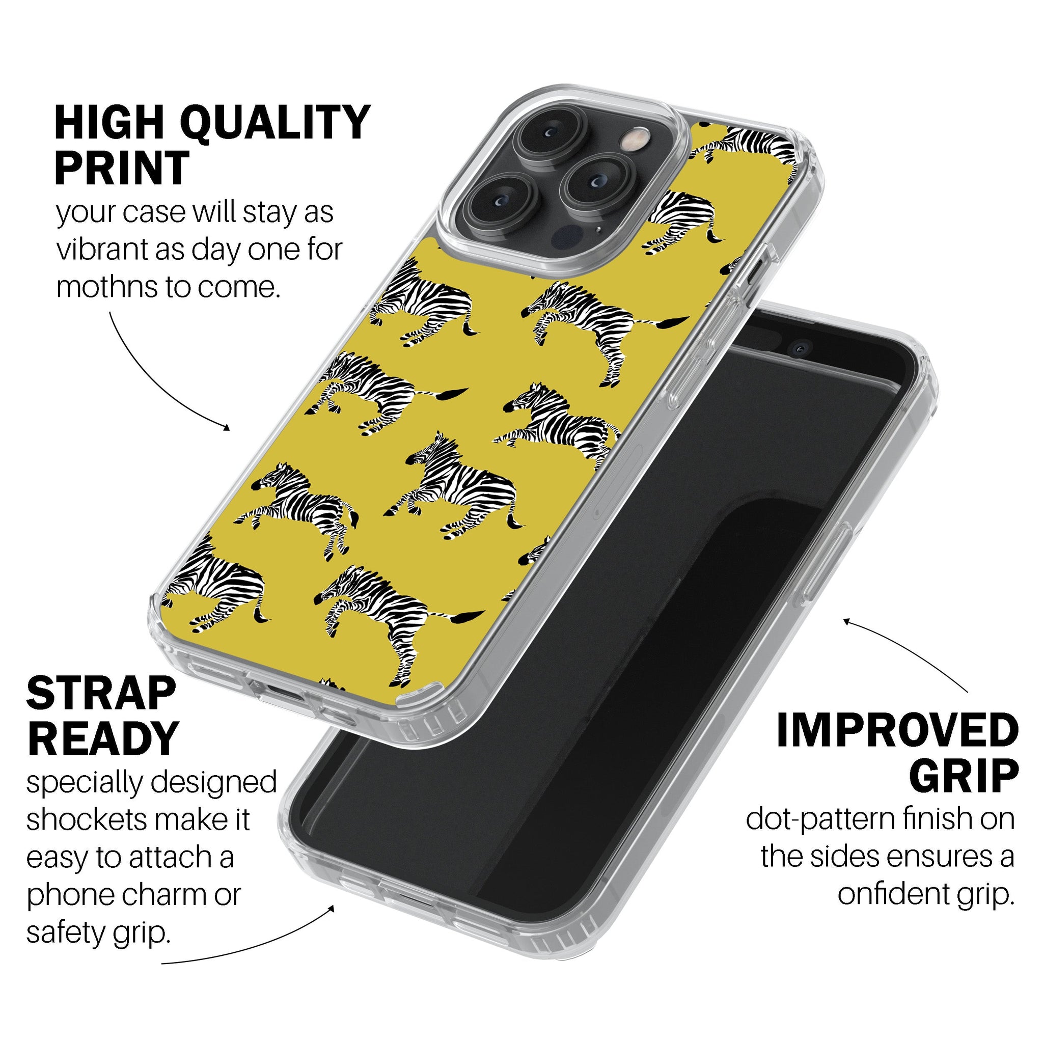 Zebra Phone Cover