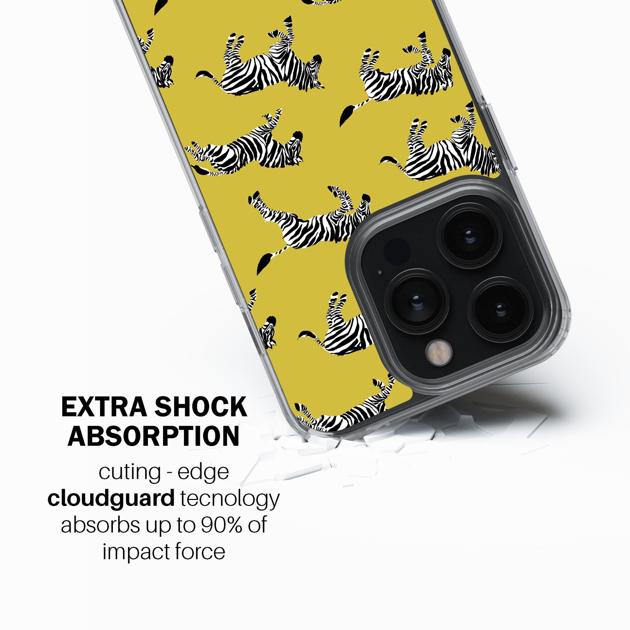 Zebra Phone Cover
