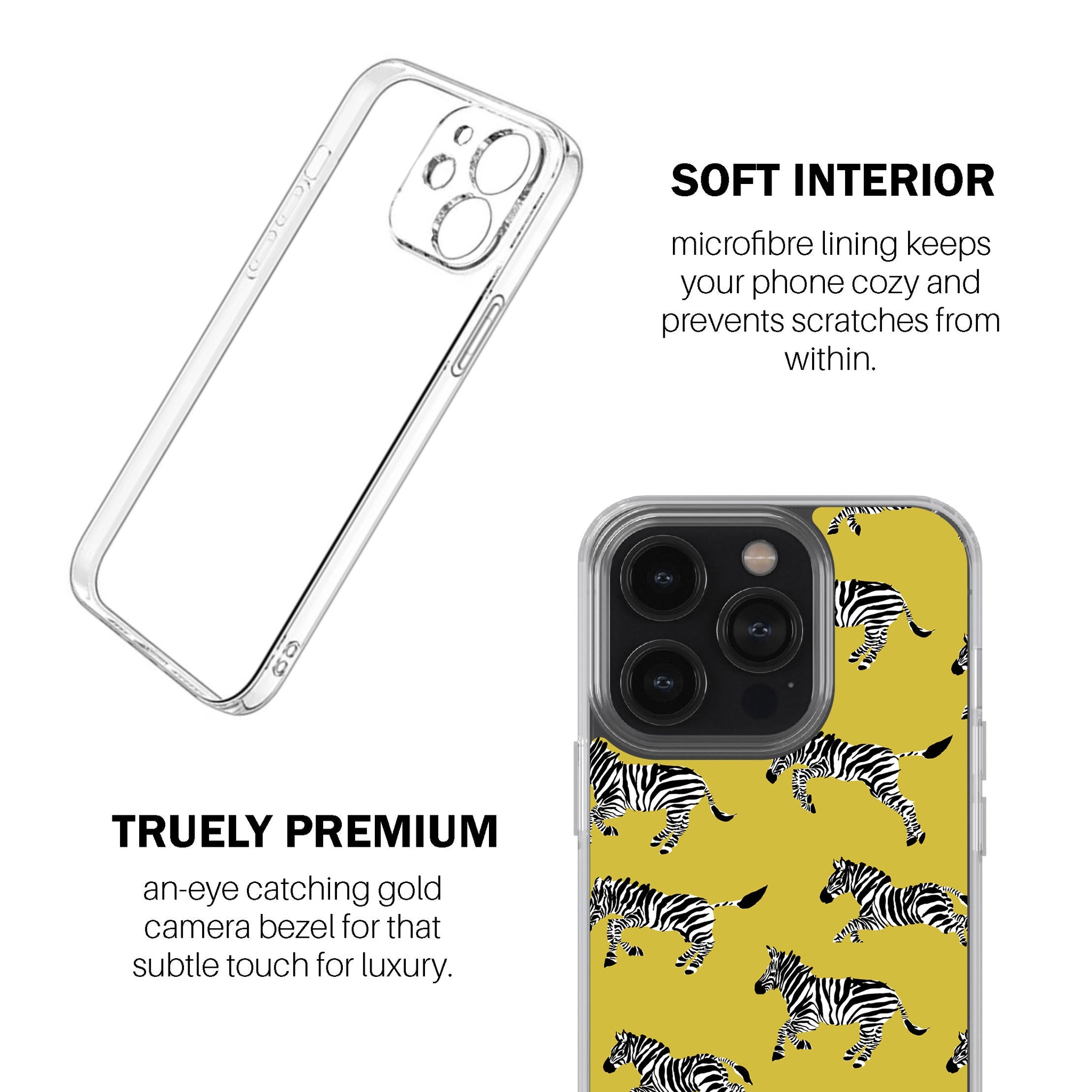 Zebra Phone Cover