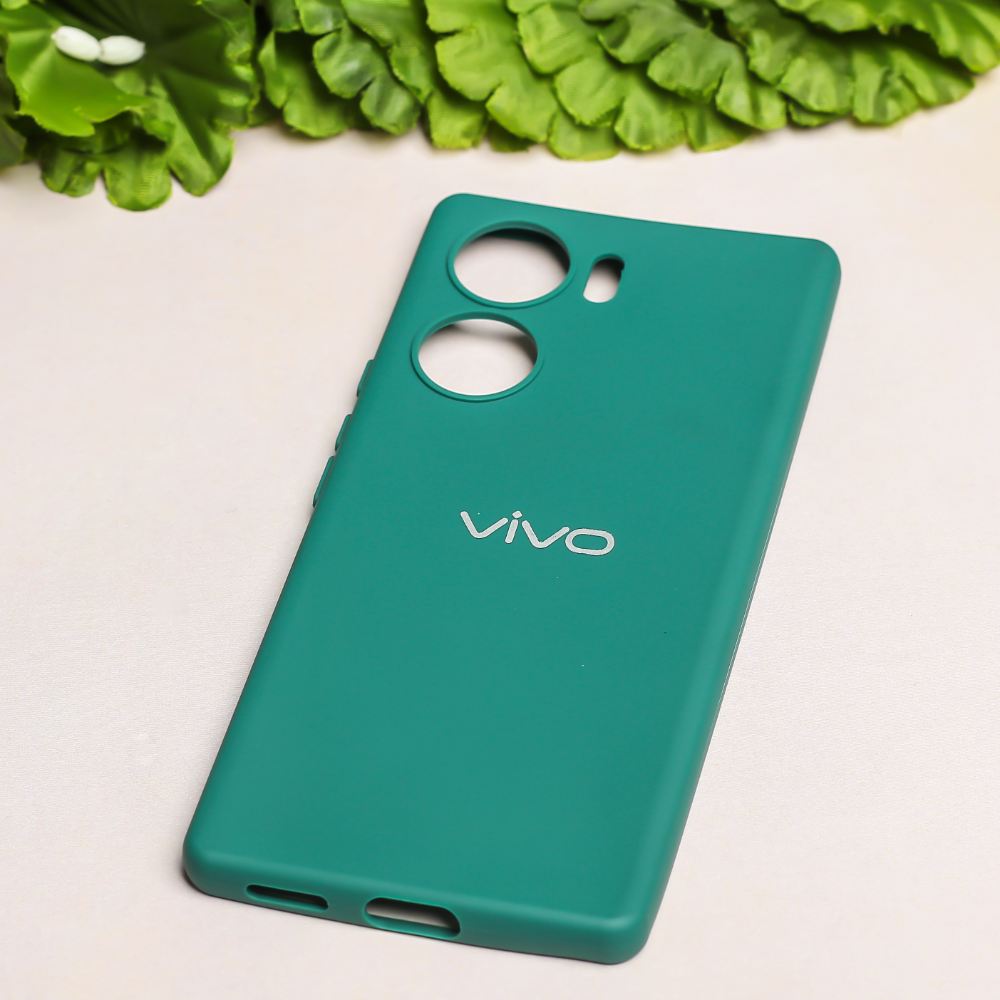 Dark Green candy  Silicone Case for Vivo V29E