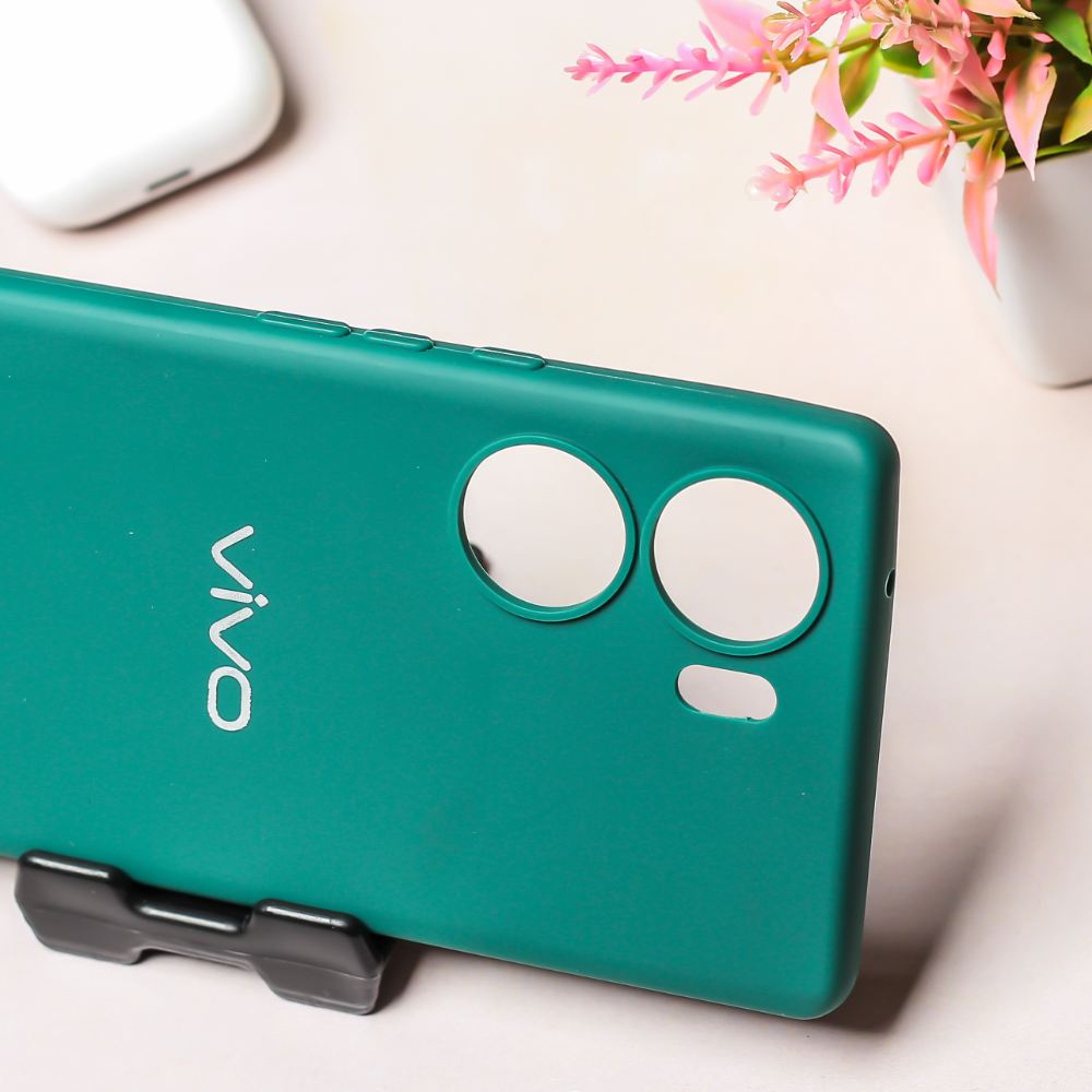 Dark Green candy  Silicone Case for Vivo V29E