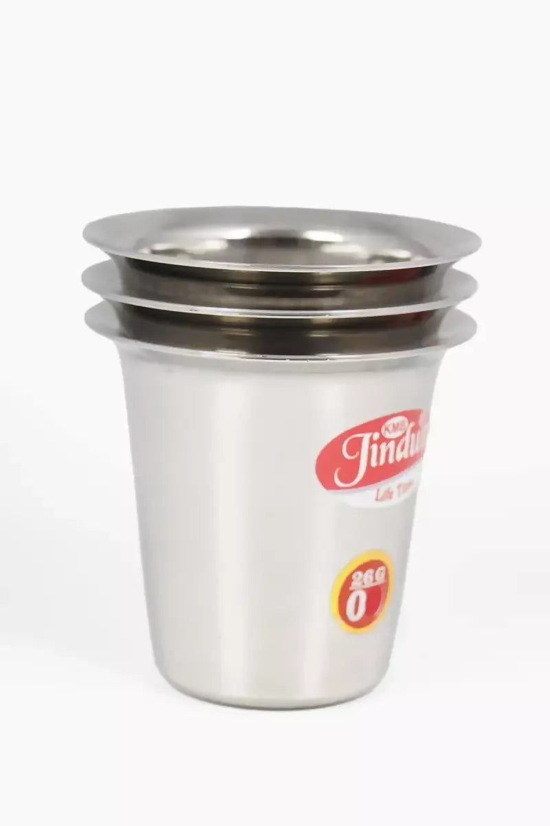 Jindutt - Stainless Steel Tumbler - 100ml*3