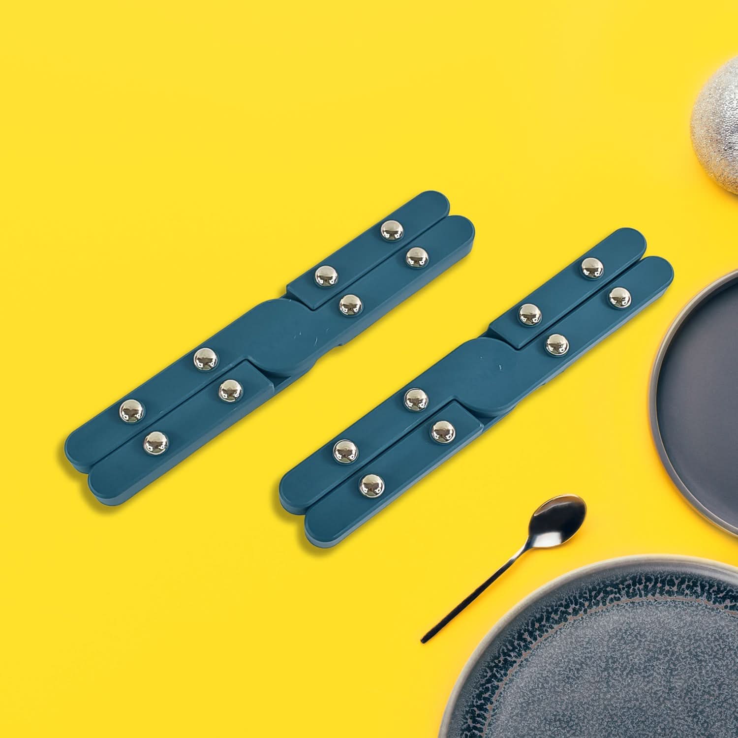 Apex Foldable Hot Mate Set  2 Pcs Folding Pan Stand For Hot Pots