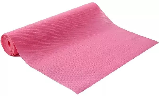 Mopak Decor Pink Plain Eva Printed Solid Fridge Mat & Cover Pack of 1- (1.5Meters)