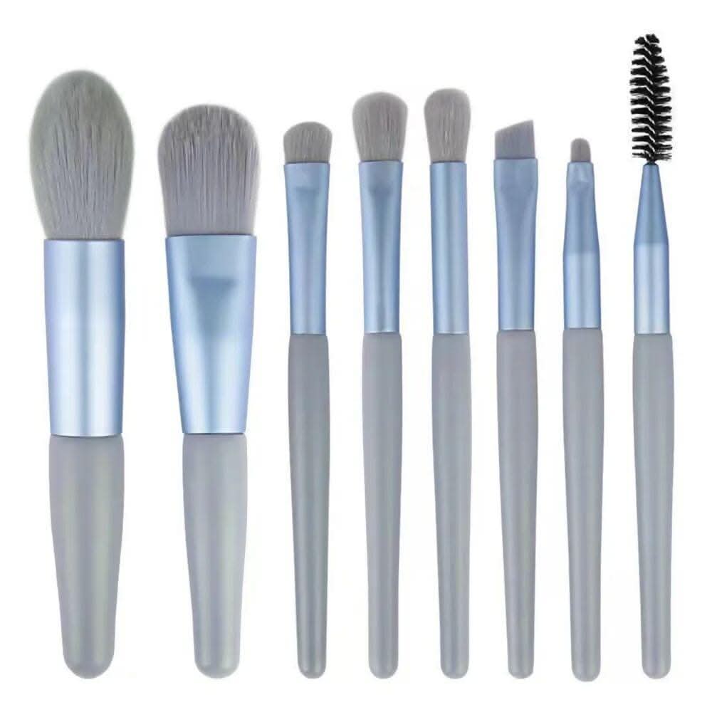 WK-Makeup Brush set 8 pcs(Blue)