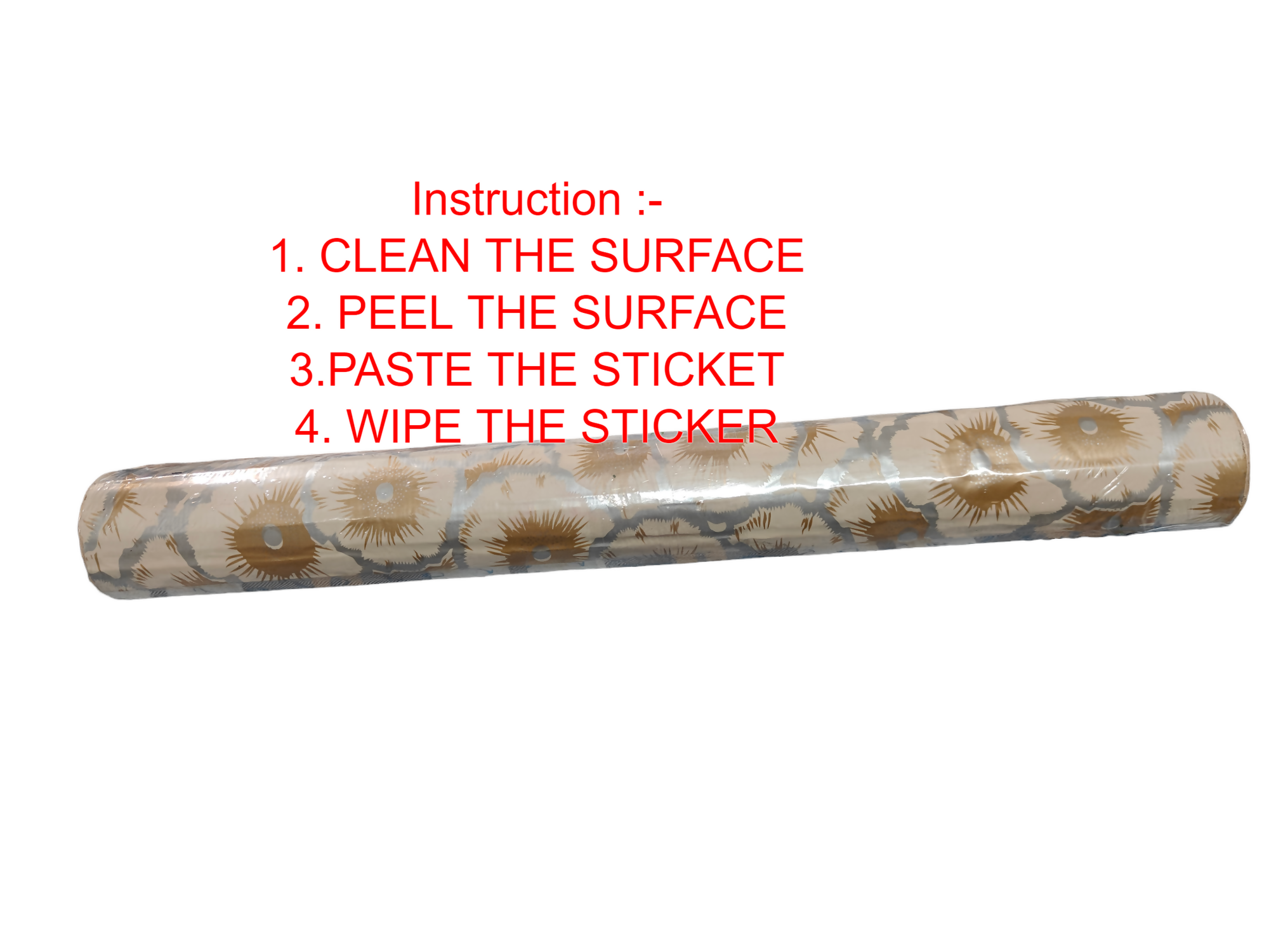 Mopak Decor 1 Meter Shelf adhesive Wallpaper For Wall /Almira,Fridge, Tabletop, kitchen Size - 40 x 100 cm Meter (Pack of 2_Silver)