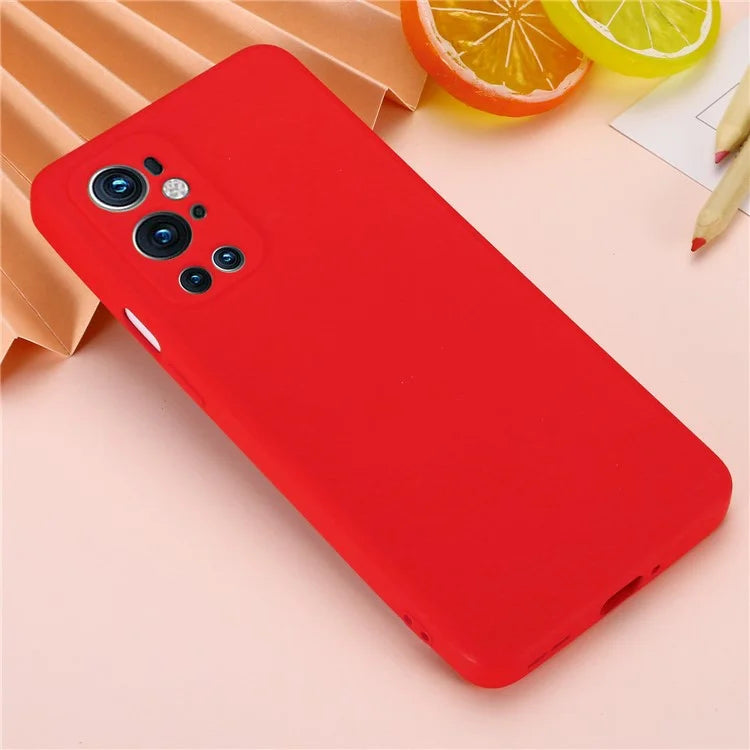 Red Camera Original Silicone Case for Oneplus 9 Pro