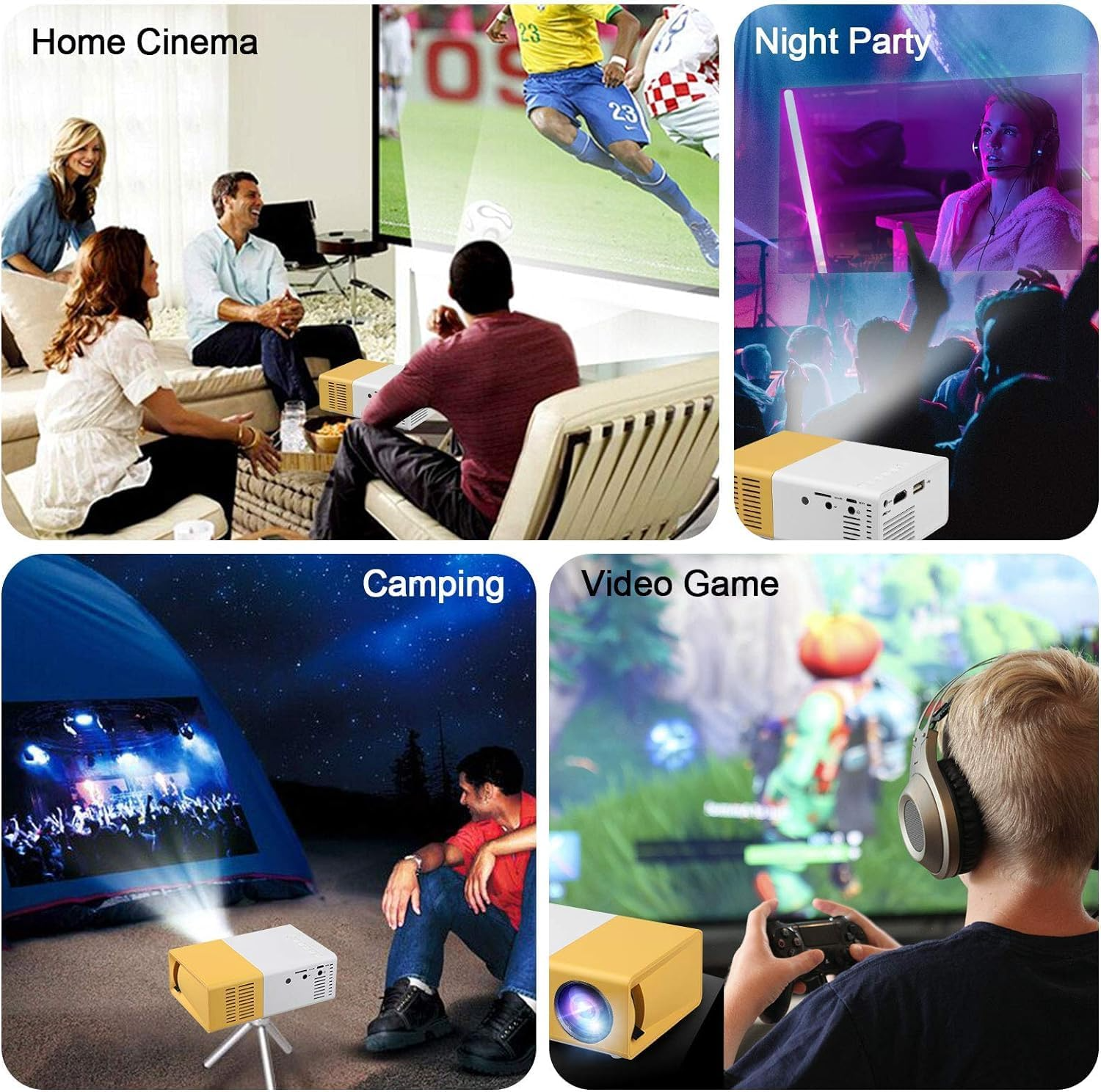 Portable LED Projector