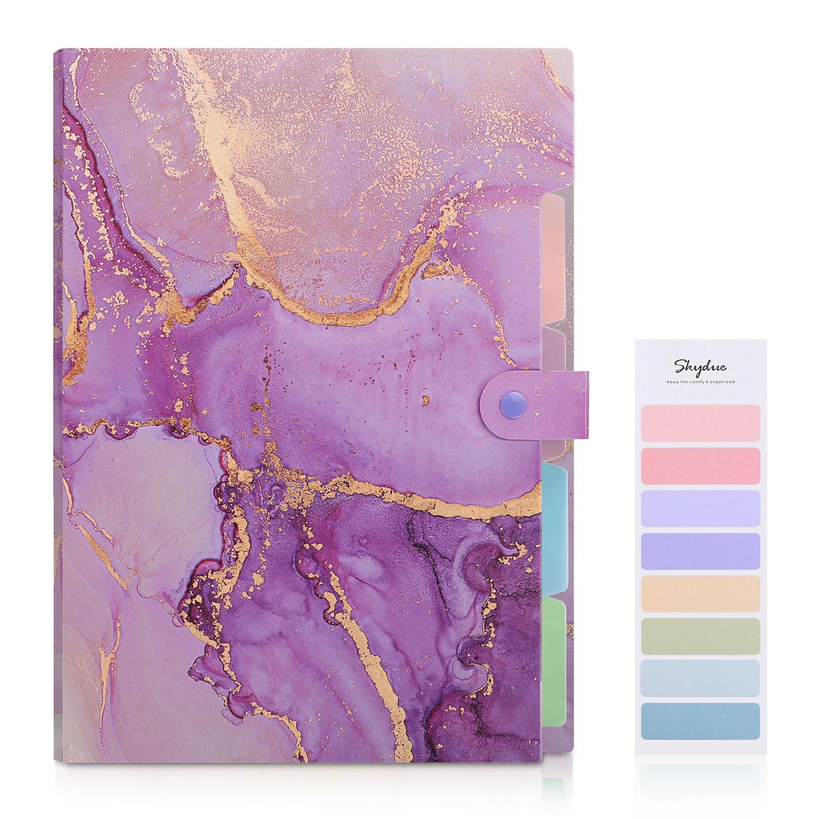 A4 Modern Marble Stylish File Folder