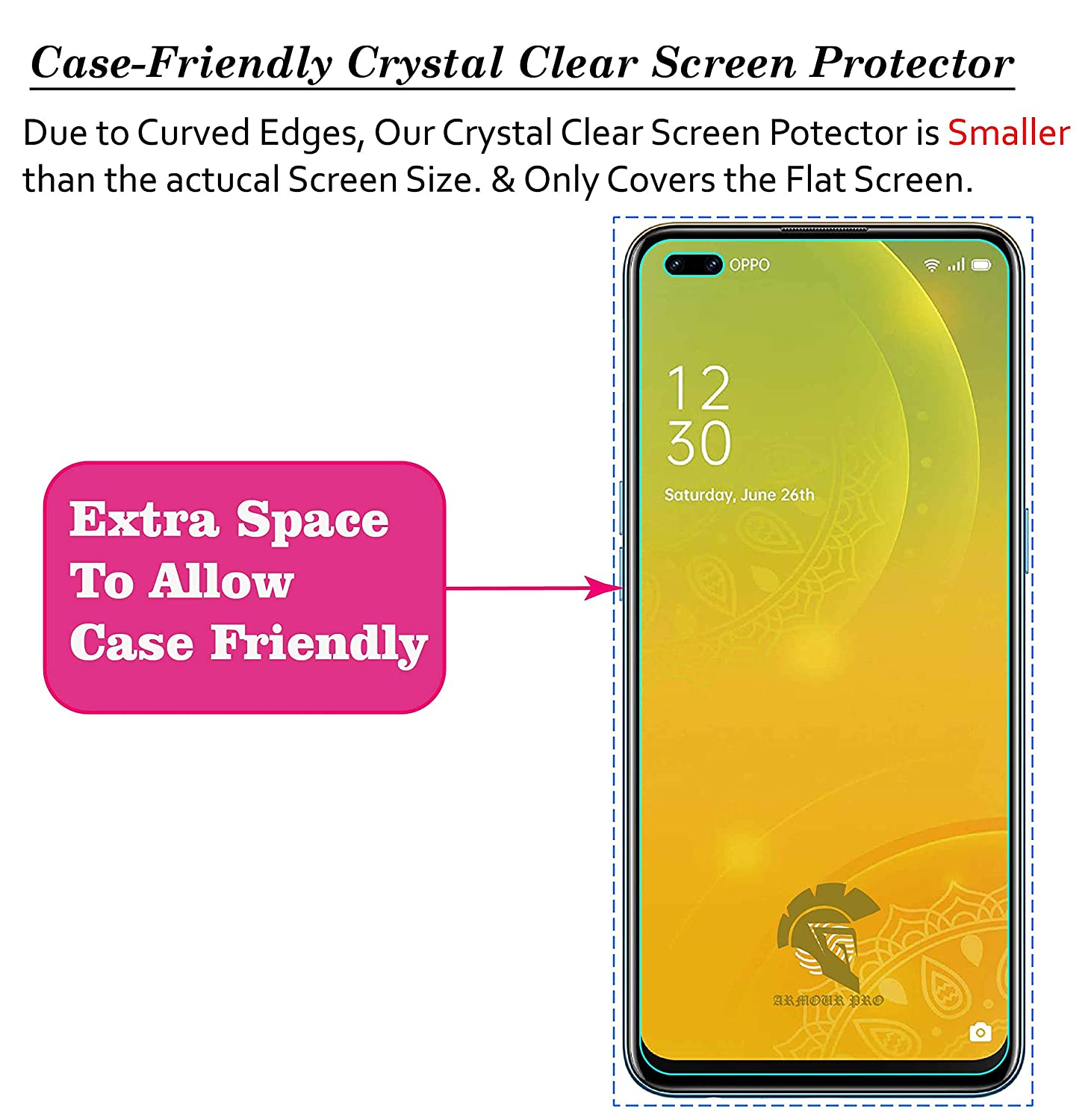 Screen Protector for Oppo F17 pro