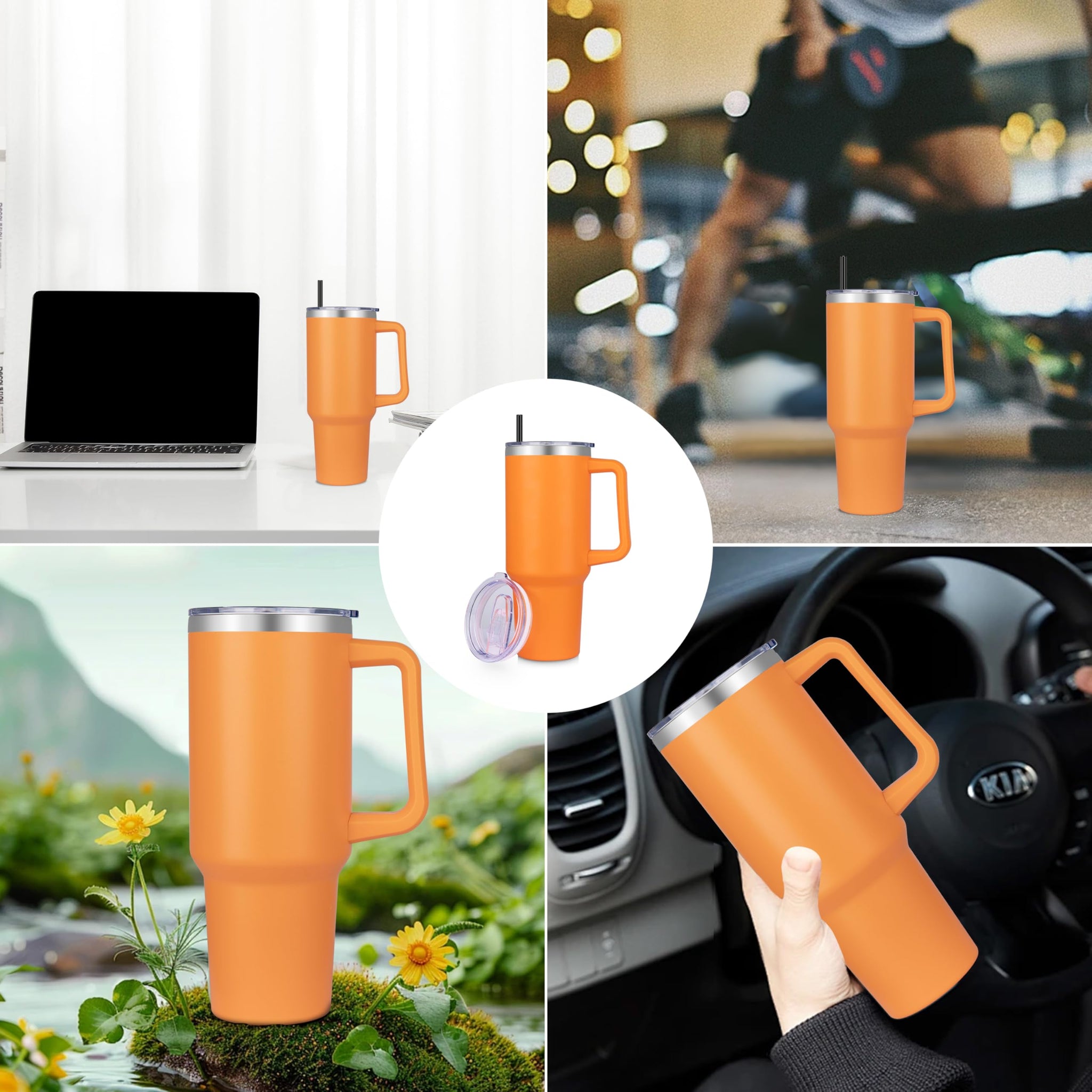 Personalized Extra Large 1200ml Stainless Steel Tumbler