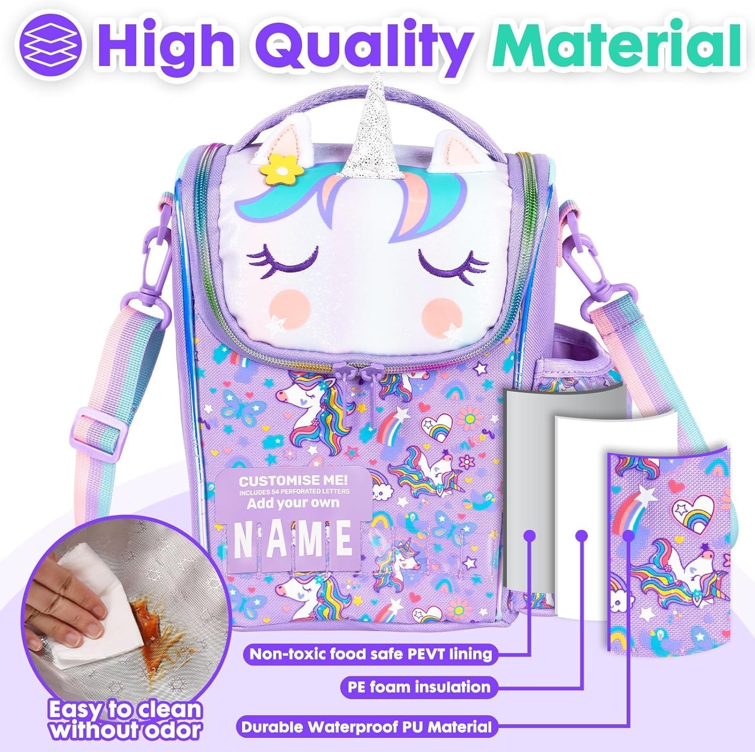 Kids Thermal Insulated Multipurpose Lunch Bag