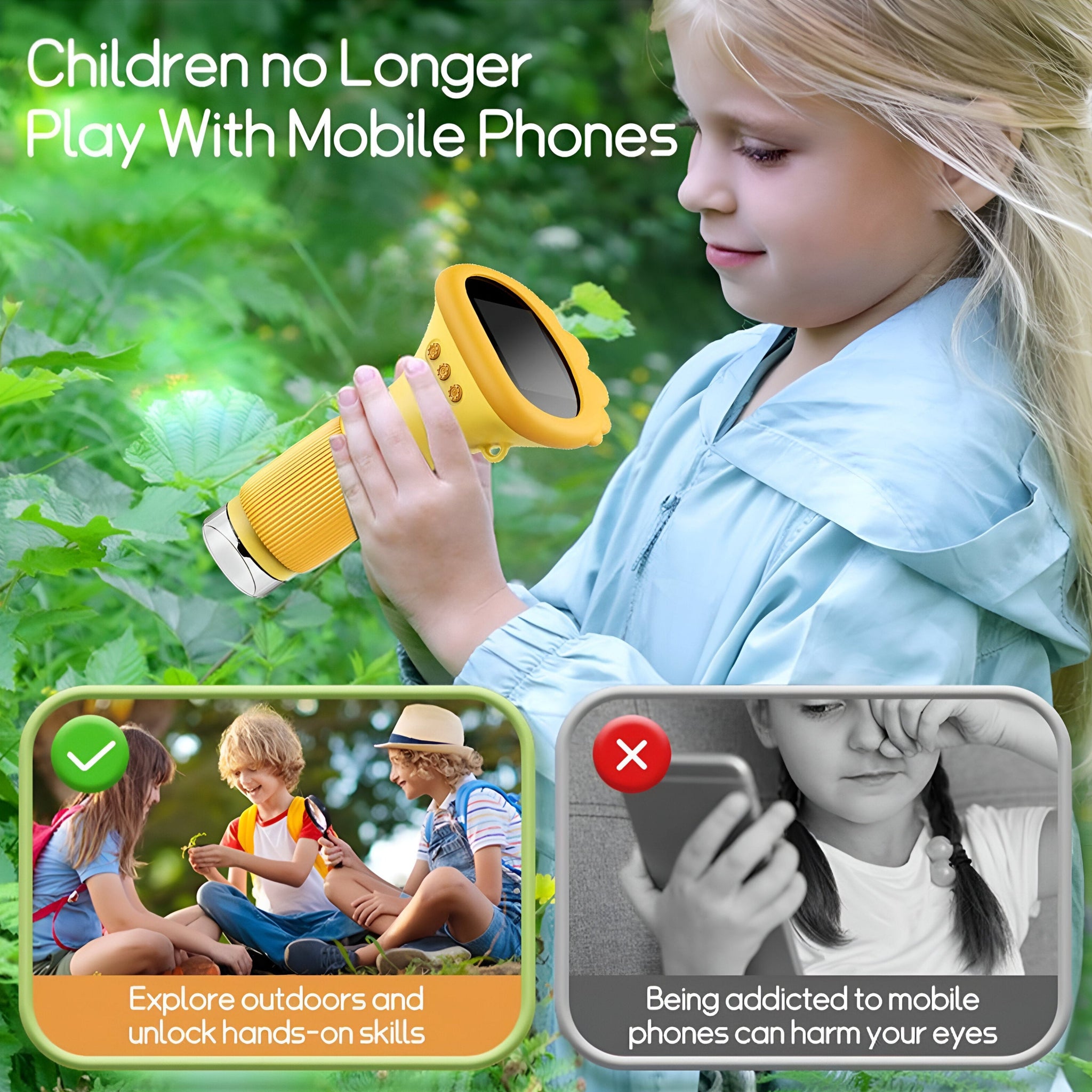 Explore the Micro World – 1000X Digital Zoom Microscope for Kids