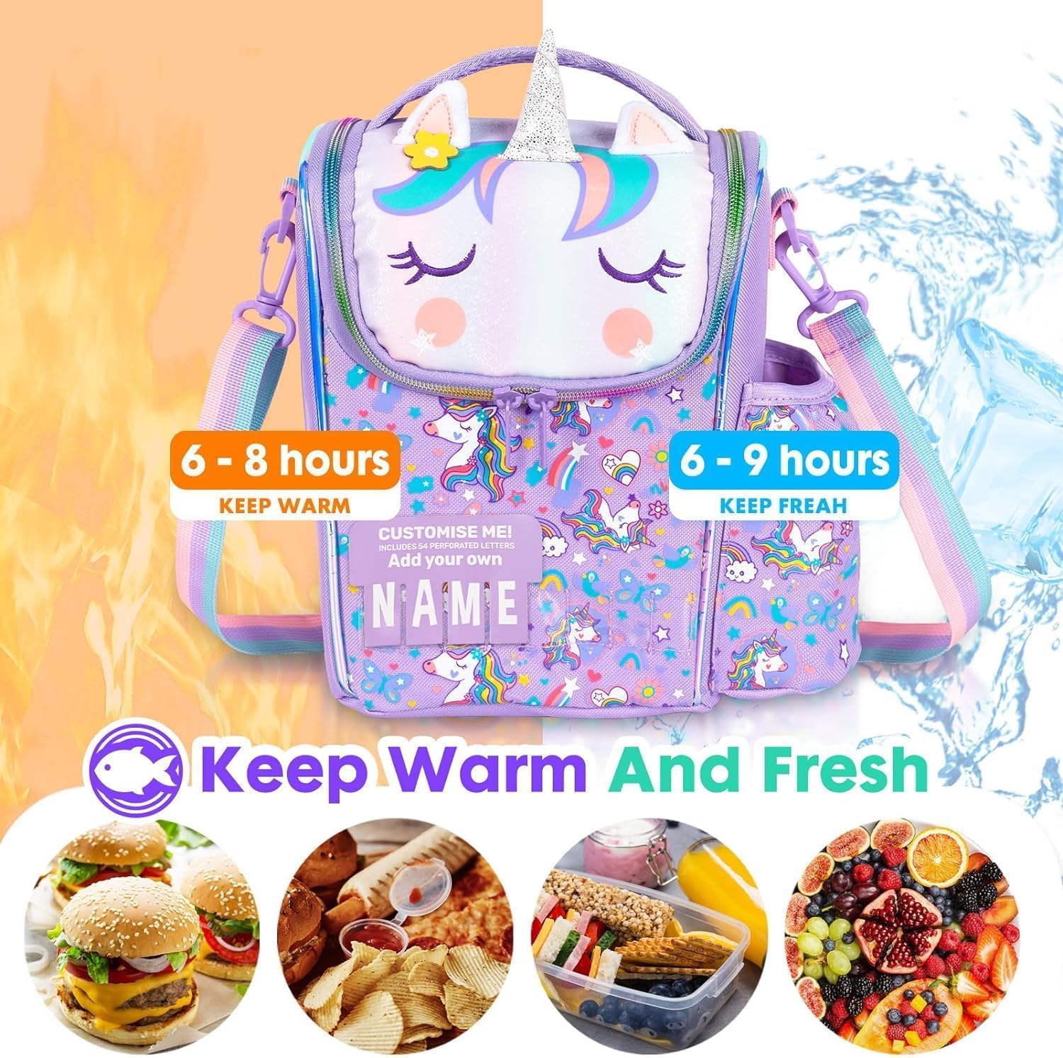 Kids Thermal Insulated Multipurpose Lunch Bag