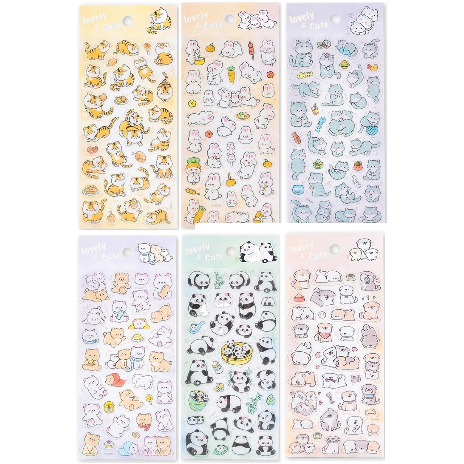 Wild & Cute Animal Stickers – Bring Your World to Life!