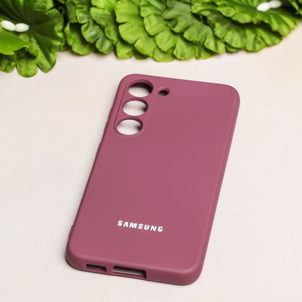 Mehroon Camera Original Silicone case for Samsung S21 FE