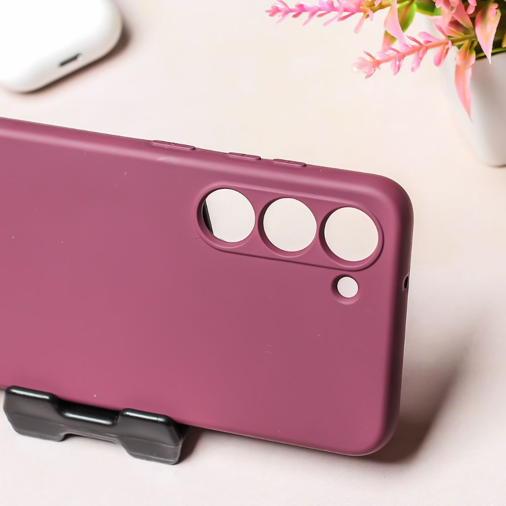 Mehroon Camera Original Silicone case for Samsung S21 FE