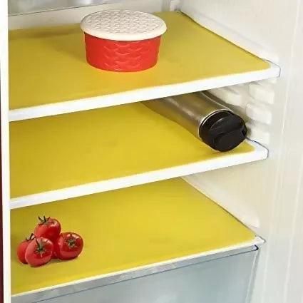 Mopak Decor Plain Eva Printed Solid Fridge Mat & Cover Pack of 1- (4Meters)