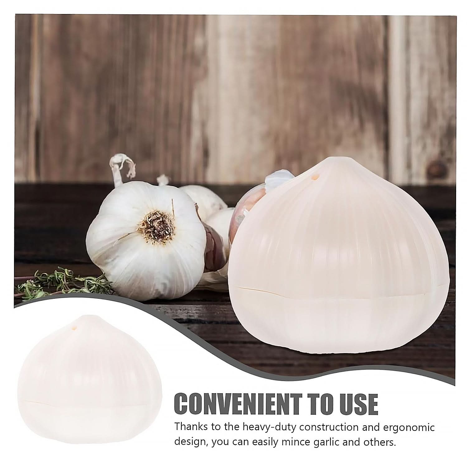 Manual Garlic & Ginger Crusher – Portable Masher & Grinder.