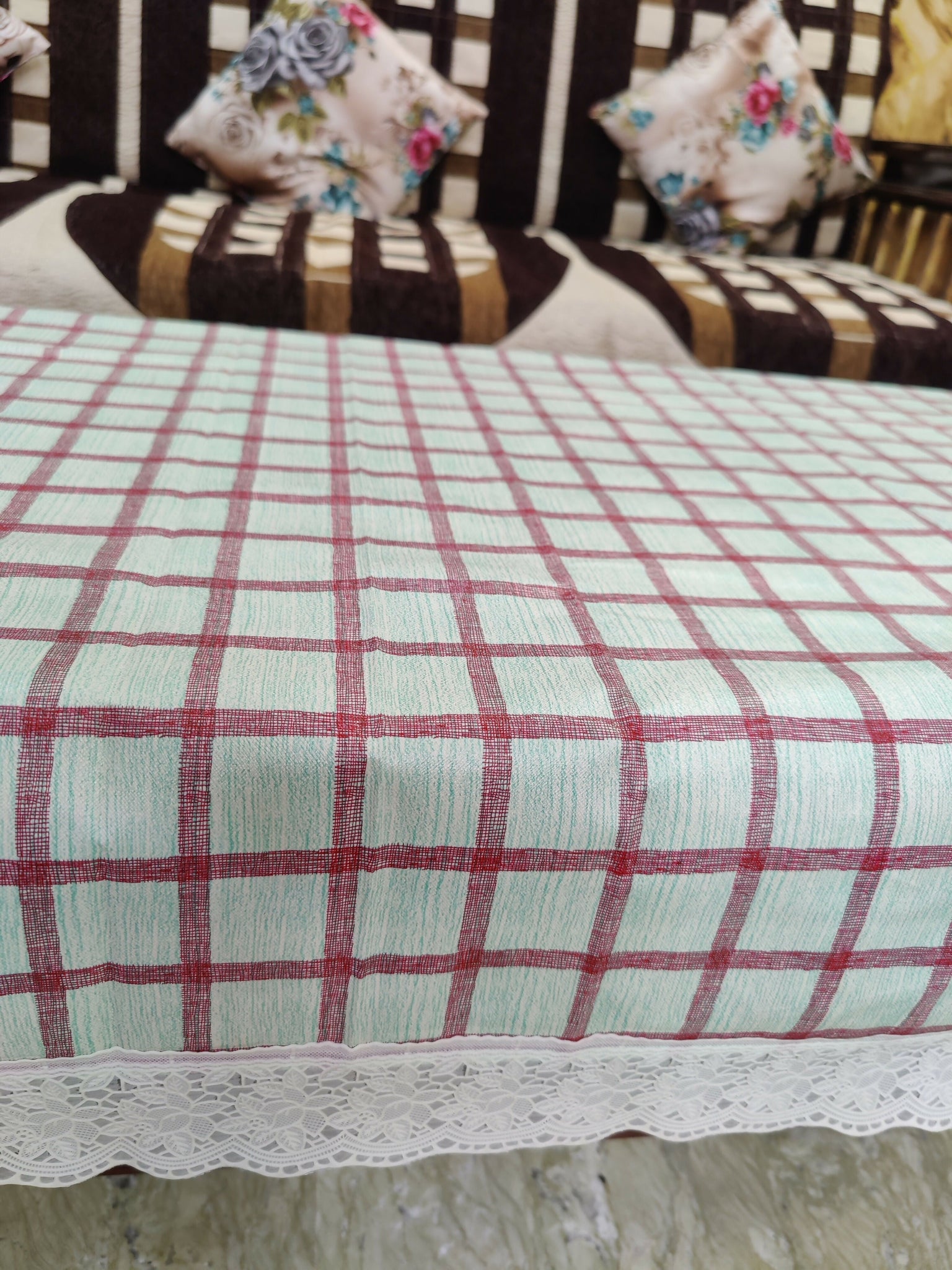 Mopak 3D Printed Table Cover & Corner Use 2 to 4 Seater ( 40x60 Inches)