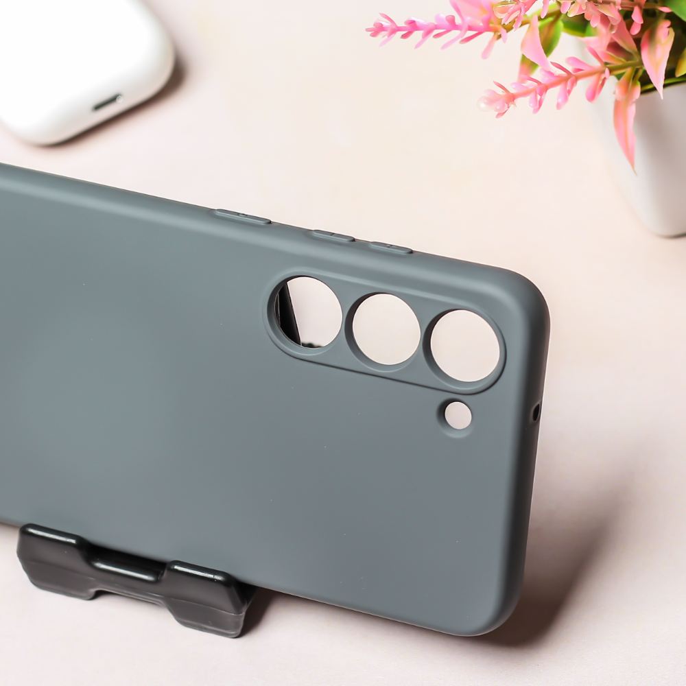 Grey Camera Original Silicone case for Samsung S23 5G
