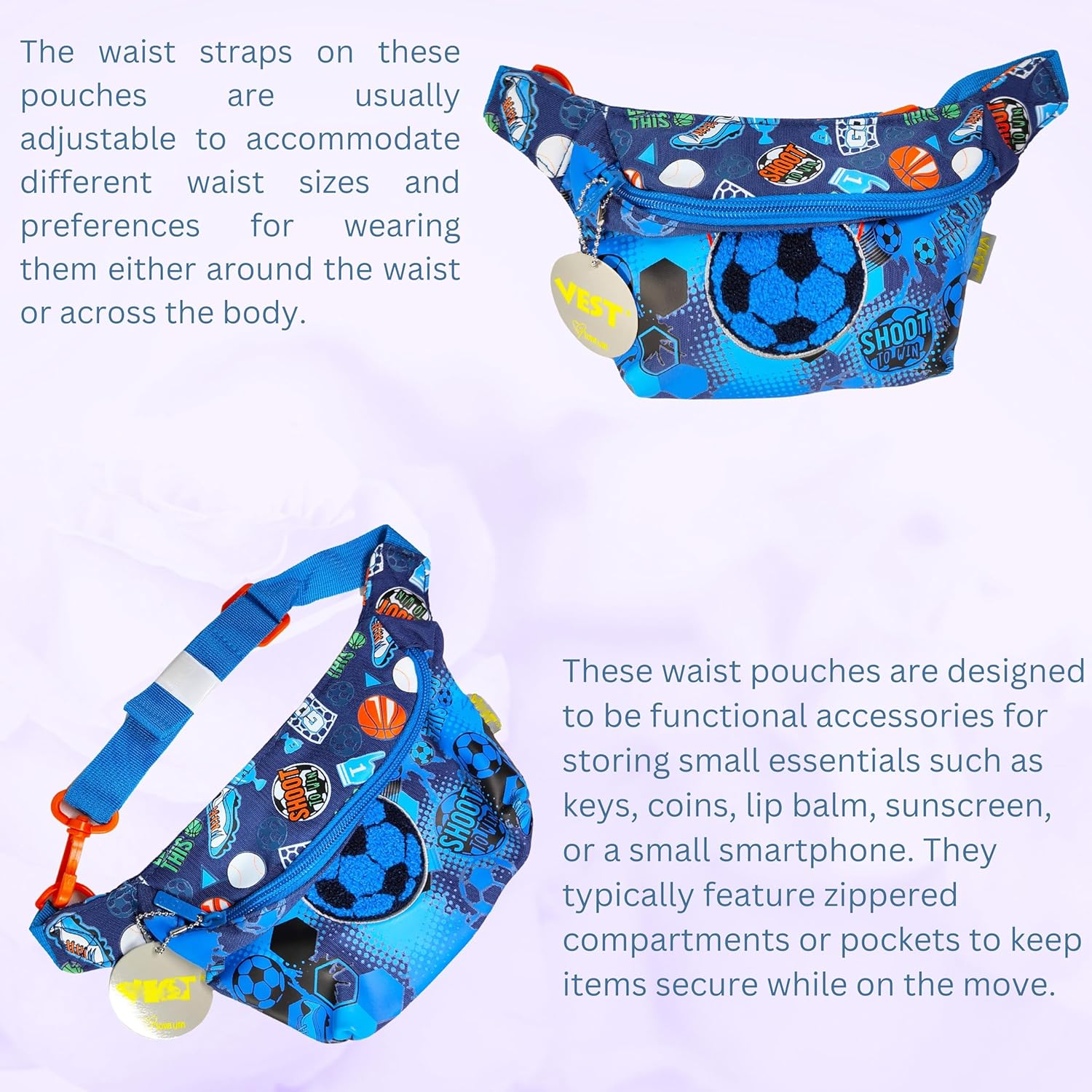 Stylish Cartoon Chest/Waist Bag